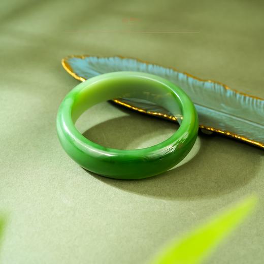 「一口价」【翠澜逐韵】碧玉手镯【带证书·顺丰物流】 商品图3