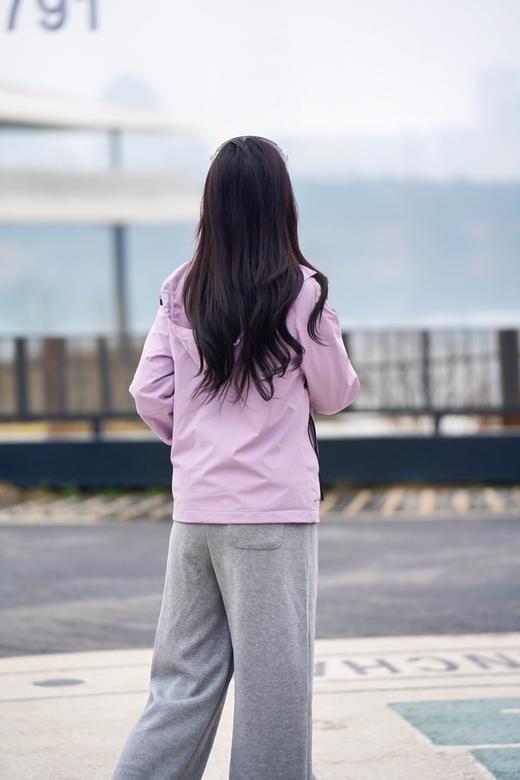 现货秒发 臣禾	【莫奈紫外套】小个子连帽休闲冲锋衣	JZ251010475 商品图10