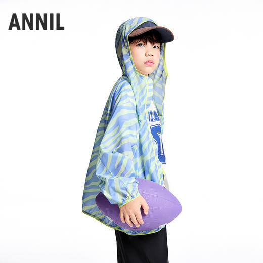 【实体店同款】男女童梭织外套防晒衣夏季新款安奈儿童装AM525651 商品图1