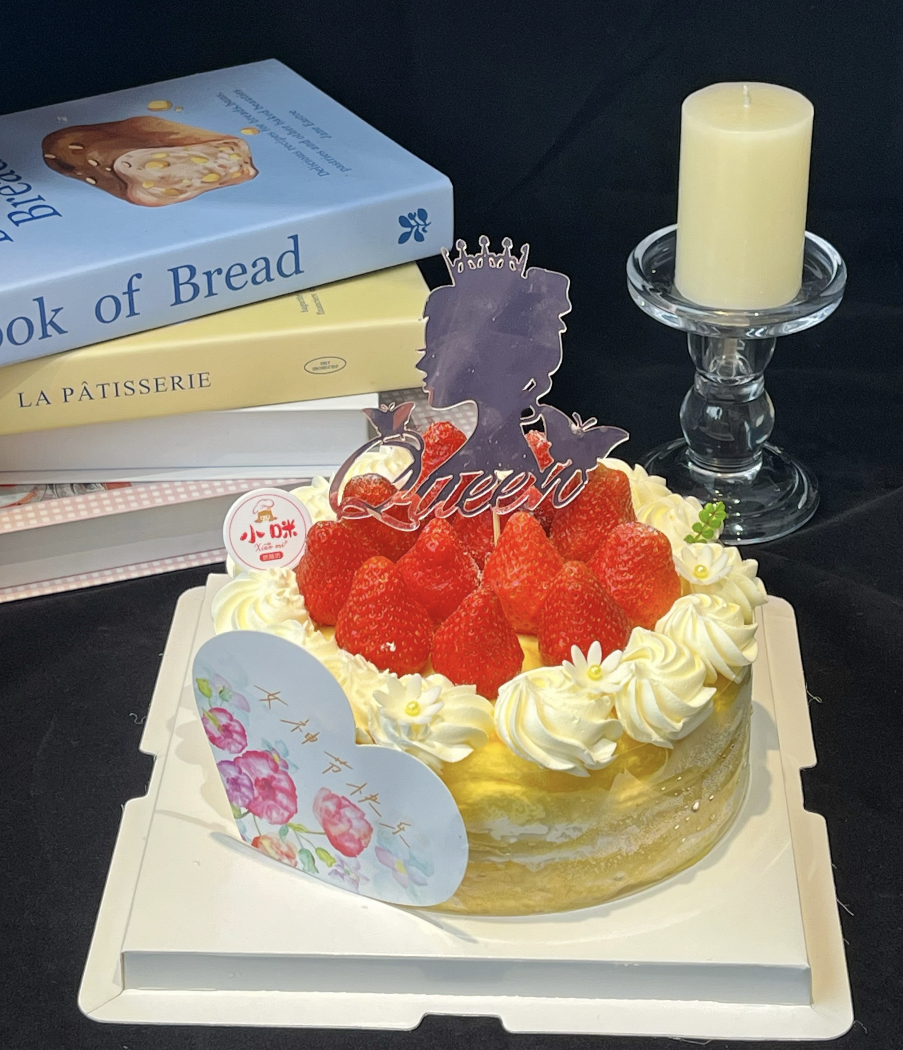 【接龙专享】动物奶油 女神节千层（夹心可选榴莲，芒果，奥利奥或双拼）