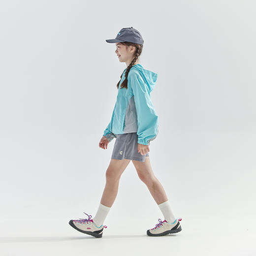 cicochild2025年夏季新款中大女童纯色工装裙裤轻量四面弹亲子装 商品图3