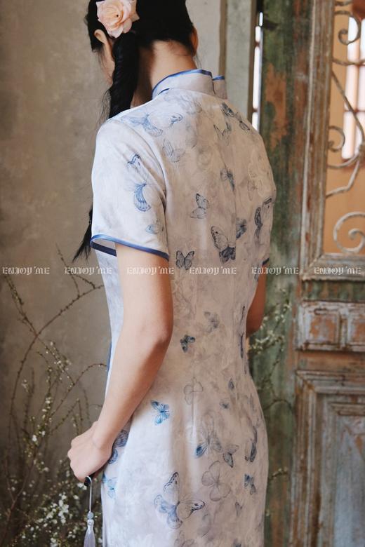 【门店同款】ENJOY春季云敛-春光推盏春日蝶序中式旗袍 162146352 商品图5