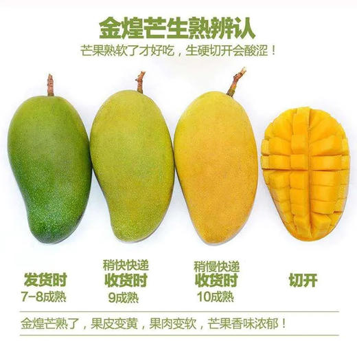海南金煌芒-5斤家庭装/8斤礼盒装【香甜浓郁 新鲜现发】-包邮到家【水果】HRM 商品图6