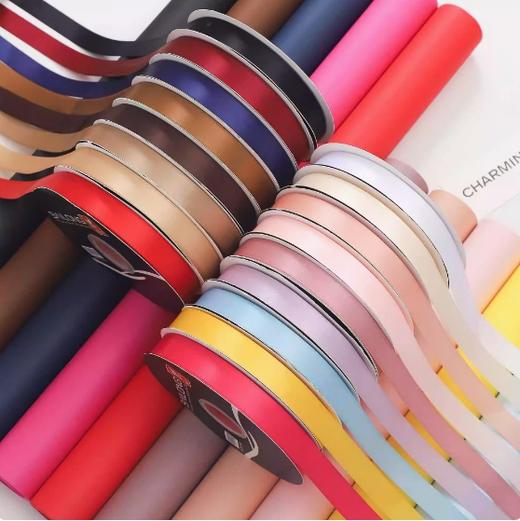 2.0cm纯色丝带手工DIY包装绸带（80码） 商品图2