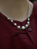 SpoiledBrat Jewelry碧玺珍珠月光石彩编项链 商品缩略图2