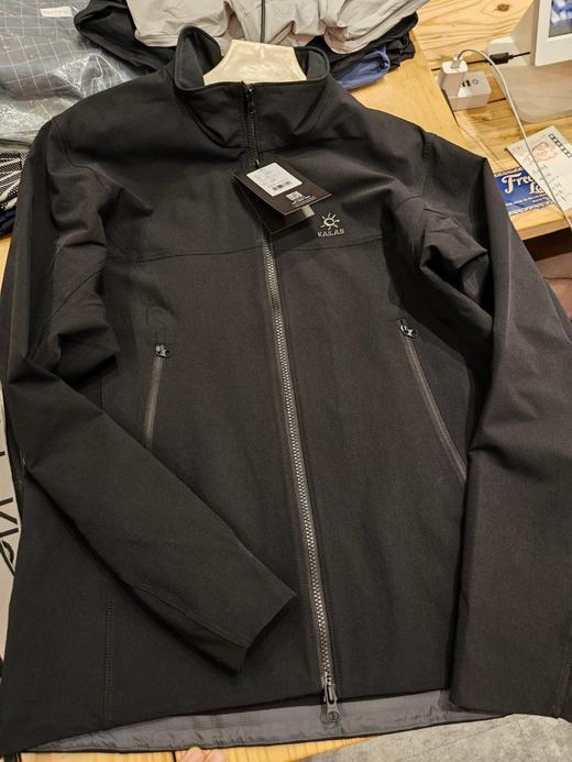 现货 KLS M8立领软壳衣黑色外套防风防泼弹力户外登山徒步穿越男款 商品图3