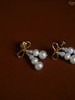 SpoiledBrat Jewelry珍珠月光石蝴蝶结耳钉 商品缩略图0
