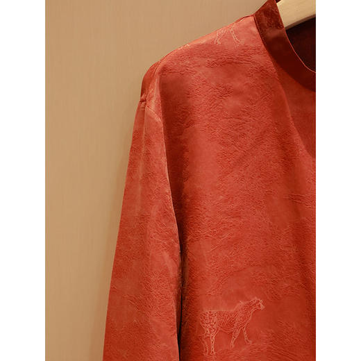 【抖音专属】新中式男衬衣（25710903佛赤奢定款） 商品图2