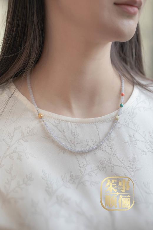 【茱事顺俪】18K黄金和田玉毛衣链、手链两用款 商品图6