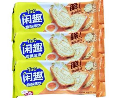 闲趣香酥薄饼90g 商品图1