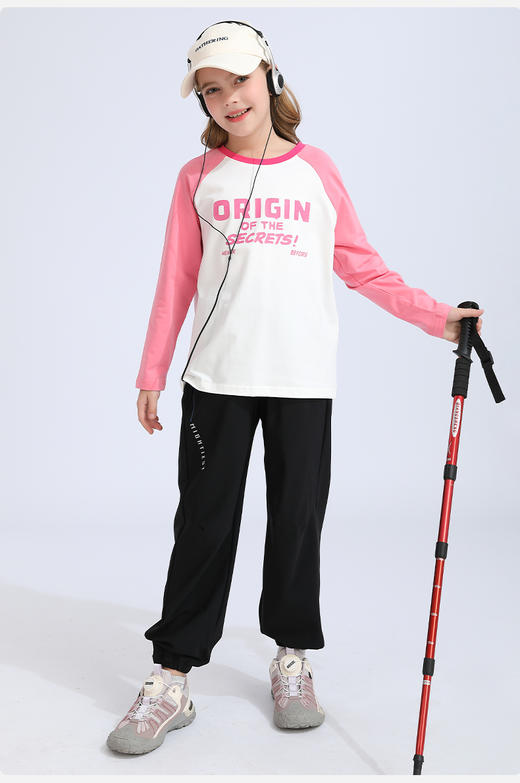 【2025春季新品】2025龙之涵春季新品6款合集    “小欢喜”长T  蜂巢速干T  毛圈卫裤 燃系伞兵裤 即刻运动马甲 城市机能裤 A类产品100-185可选 商品图10