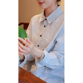 【抖音专属】新中式衬衣（25710083-素采-设计师）