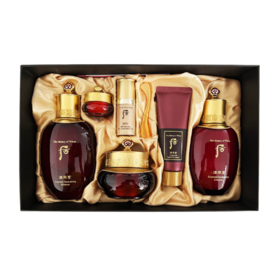 后津率享系列礼盒6件套礼盒342ml/111985 补水滋养紧致守护年轻肌