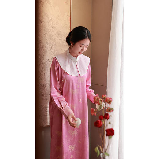 【2026东衣作】新中式连衣裙（25707067长春-设计师） 商品图4