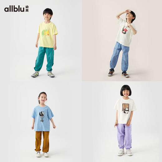 【粉丝专属】幼岚忍者蚊裤轻薄有型透气耐洗耐穿24夏儿童束脚裤长裤 商品图2