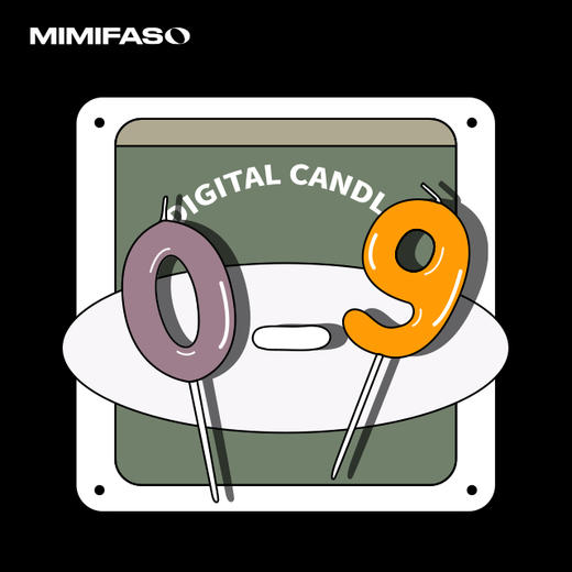 数字蜡烛 商品图0