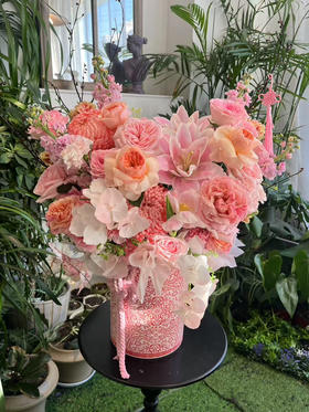 福寿康宁 · 陶瓷盆花