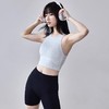 跃牌【周游世界系列】2025春夏新品瑜伽服女固定胸垫款无袖背心天丝莫代尔螺纹运动内衣BR1607 商品缩略图3