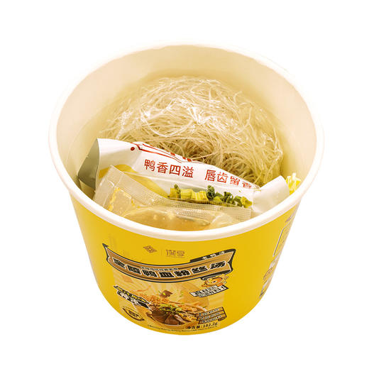 南京金陵饭店出品 金陵鸭血粉丝汤 182.2g*6桶 商品图6