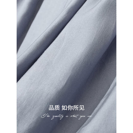 COCOBELLA简约气质莱赛尔休闲裤夏透气遮胯九分奶奶裤PA7005 商品图3