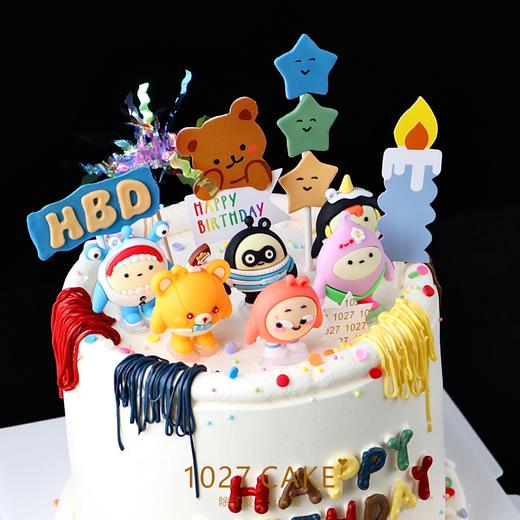 1027CAKE |  蛋仔派对蛋糕 商品图1