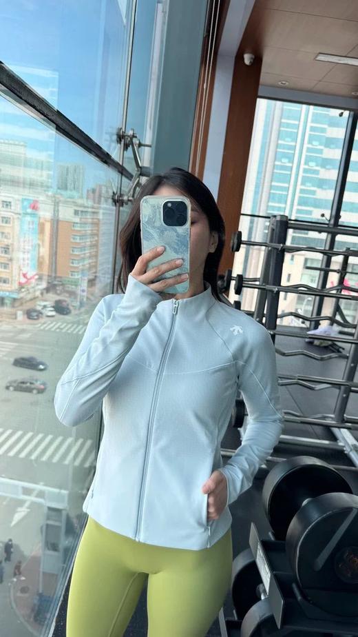 春款首发、【朱珠同款】DST训练运动女士空气层运动上衣外套新款... 商品图3