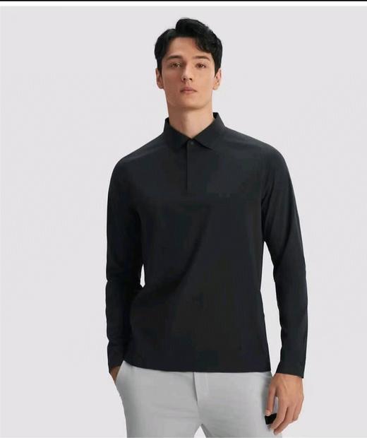 清仓库不退换 DST科技感十足的棉柔材质POLO长袖，手感绵软 商品图8