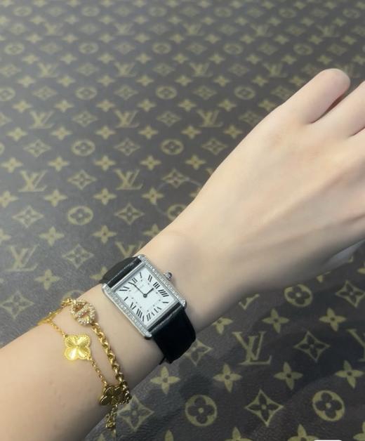 卡地亚坦克钻款女士手表 商品图7