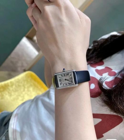 卡地亚坦克钻款女士手表 商品图1