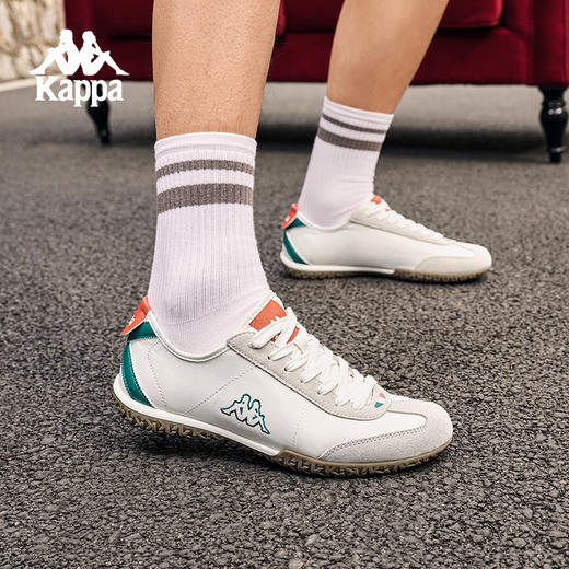 Kappa卡帕背靠背复古T头德训鞋男2025新款轻便运动休闲鞋男女板鞋K0FX5BB02 商品图3