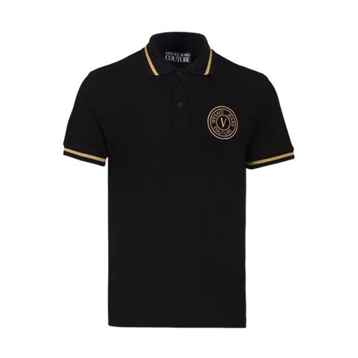 【VERSACE JEANS COUTURE 范思哲男款短袖Polo衫】经典Polo领口 利落简洁 气质百搭 商品图1