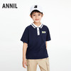 男童翻领短袖针织衫夏季新款安奈儿童装EB521190 商品缩略图2