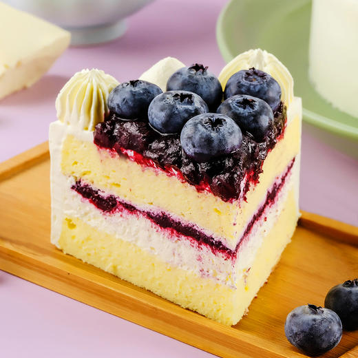 遇·四季-青山越橘 蓝莓希腊酸奶奶油蛋糕 商品图1