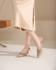 westory秋季新款法式优雅细高跟尖头包头浅口单鞋W24CE74321 商品缩略图3