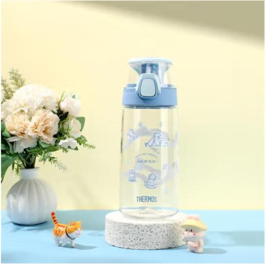 【特惠6折】膳魔师儿童水杯奇妙世界运动水壶宝宝水杯幼儿园喝水杯学生上学直饮杯子 直饮水杯【不支持补差，非质量问题不退不换】S 商品图1