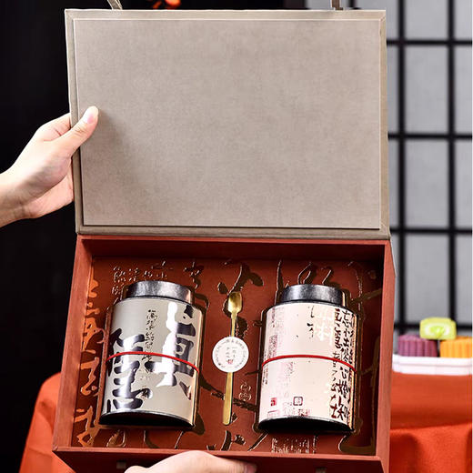 【寸金寍香】奇楠沉香茶 250克（125克*2罐）10年结香【加赠沉香片*1盒】【D类】 商品图1