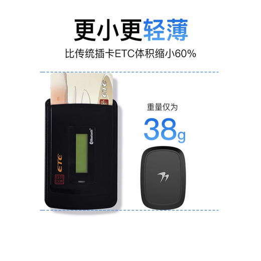 【万集智能无卡ETC】超强信号 防蹭防盗刷  物理开关 可充电续航长！ 商品图5