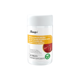 Reaps 瑞普斯 盐藻槐米亚麻籽复合片 60片/瓶