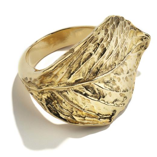 北京仓｜Goossens Paris-BALADE-金色树叶 戒指［法国设计师］ 商品图1