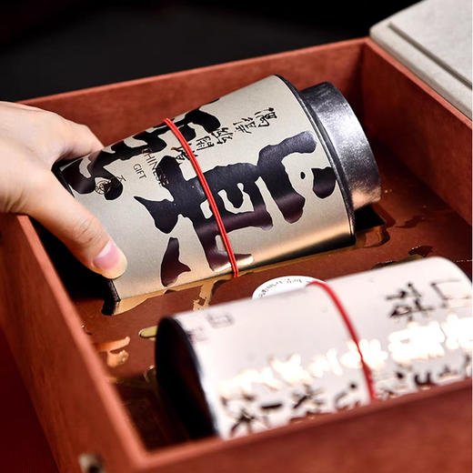 【寸金寍香】奇楠沉香茶 250克（125克*2罐）10年结香【加赠沉香片*1盒】【D类】 商品图4