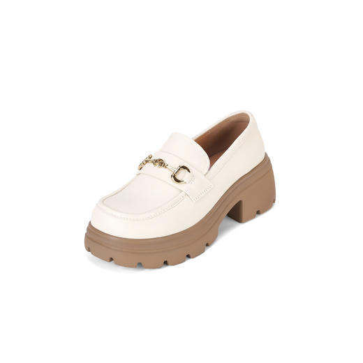 西村名物2春季新款超轻舒适软底厚底百搭休闲鞋乐福鞋X23CM36071 商品图10