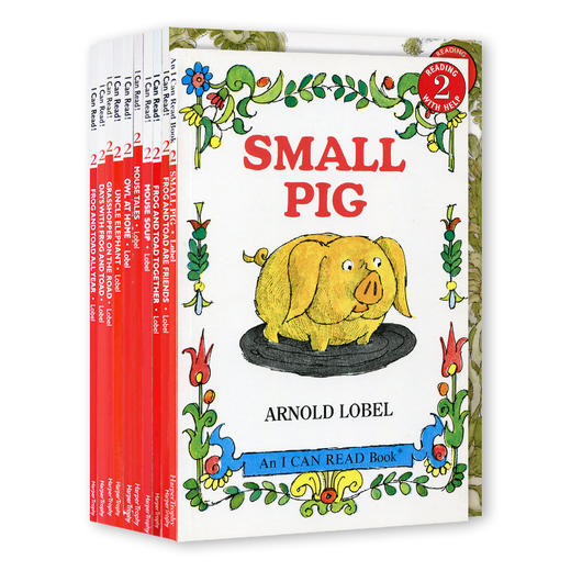 英文原版 Frog and Toad 青蛙和蟾蜍英文版 10册盒装 艾诺洛贝尔 凯迪克大奖 汪培珽第三阶段 附4个CD（蓝思值240L-450L） 商品图2