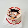 呲牙小哪吒蛋糕 商品缩略图0