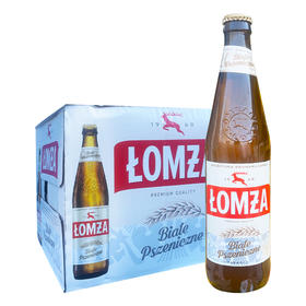 【临期特价】波兰乐钻沃姆扎小麦白啤酒 5.0%vol 500ml*20瓶