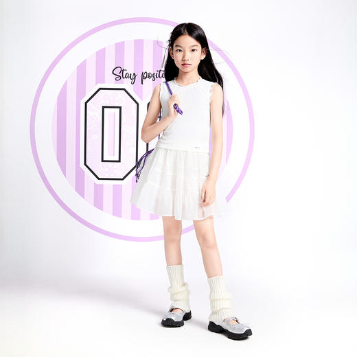 【实体店同款】女童针织背心夏季新款安奈儿童装AG522682 商品图3