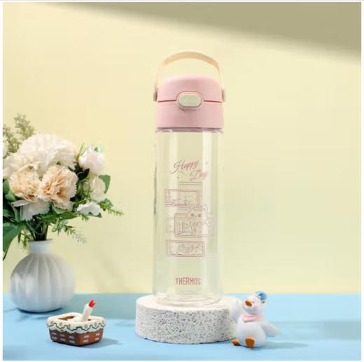 【特惠6折】膳魔师儿童水杯奇妙世界运动水壶宝宝水杯幼儿园喝水杯学生上学直饮杯子 直饮水杯【不支持补差，非质量问题不退不换】S 商品图2