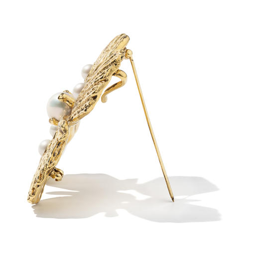 北京仓｜Goossens Paris-Circé Shell-金色贝壳 胸针［法国设计师］ 商品图3