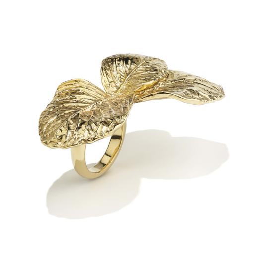 北京仓｜Goossens Paris-BAGUE 3 FEUILLES BALADE-金色树叶 戒指［法国设计师］ 商品图1