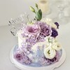 【紫色的思念】鲜花女生蛋糕 商品缩略图0