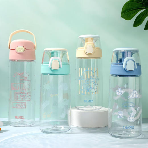 【特惠6折】膳魔师儿童水杯奇妙世界运动水壶宝宝水杯幼儿园喝水杯学生上学直饮杯子 直饮水杯【不支持补差，非质量问题不退不换】S 商品图5